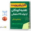 جزوه آموزشی تغذیه کودک از تولد تا ۱۲ ماهگی 2 خلاصه جزوه آموزشی تغذیه کودک از تولد تا ۱۲ ماهگی